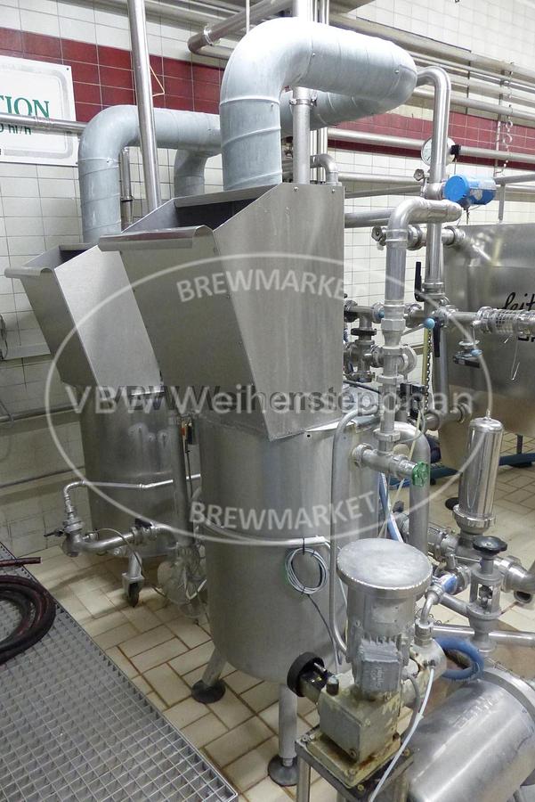 Used Kieselgur dosing vessel
