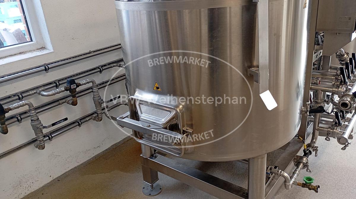 Used 2-vessel-brewhouse