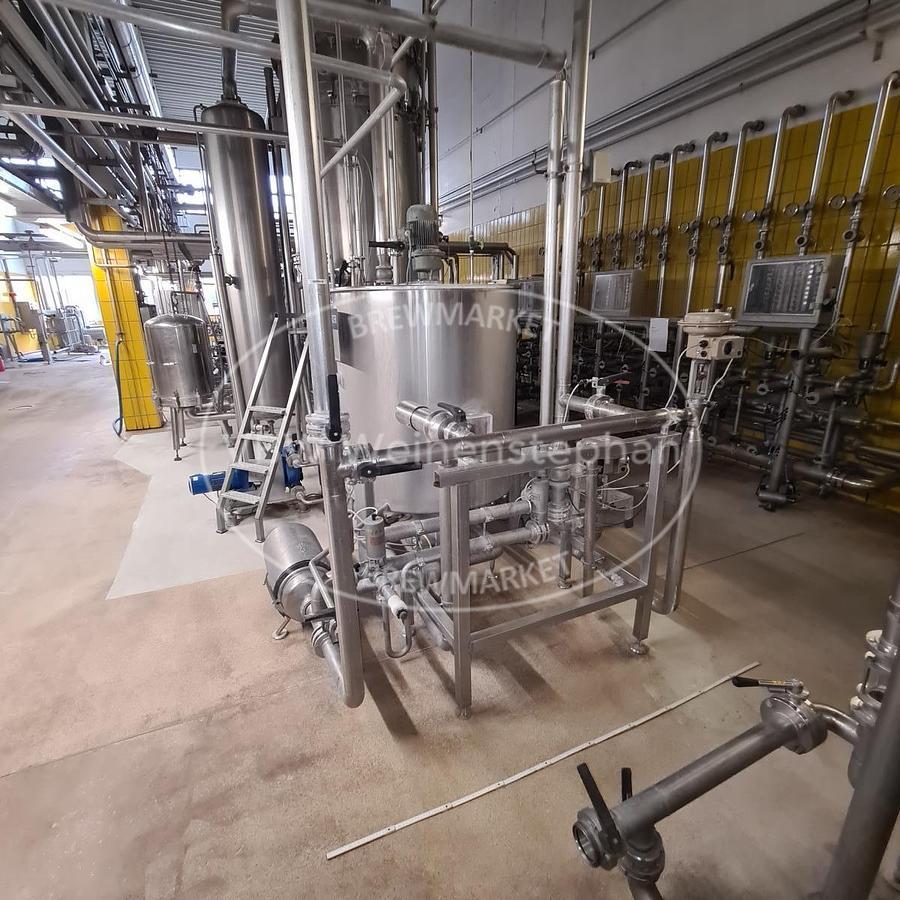 Used Beer filtration plant