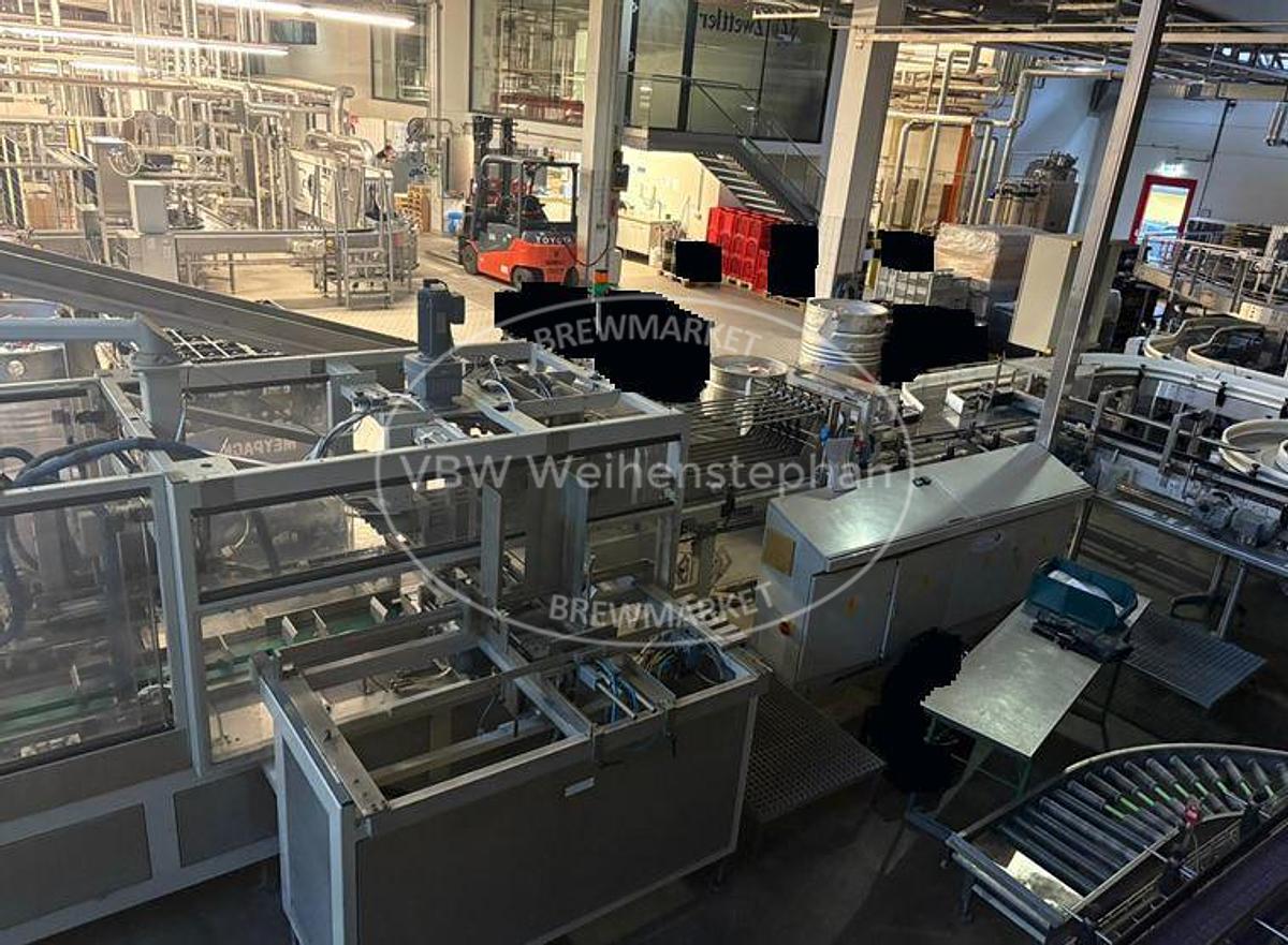 Used Tray packaging and shrink wrapping machine