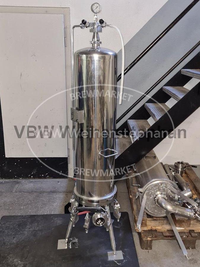 Used trap filter housing