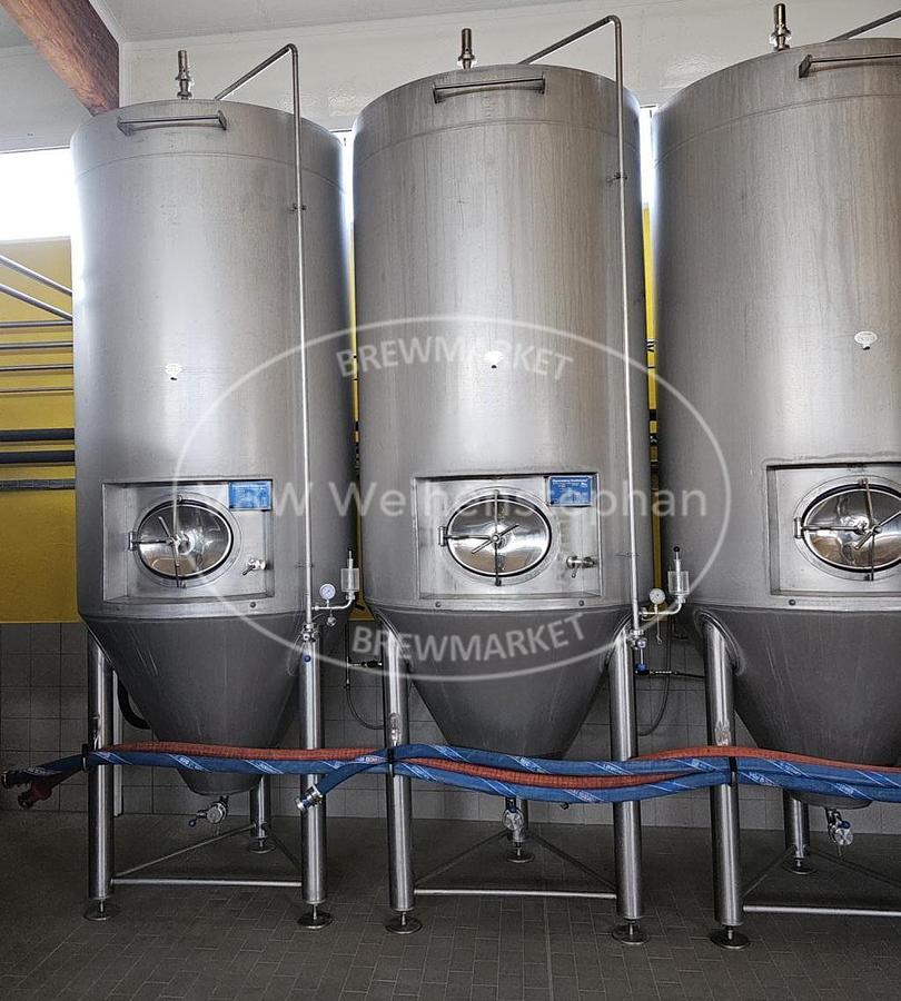 Used fermentation- storage-, and pressure tanks [16 pcs.]