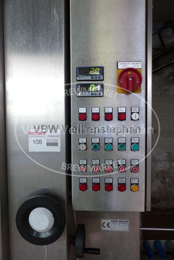 Used crate washer
