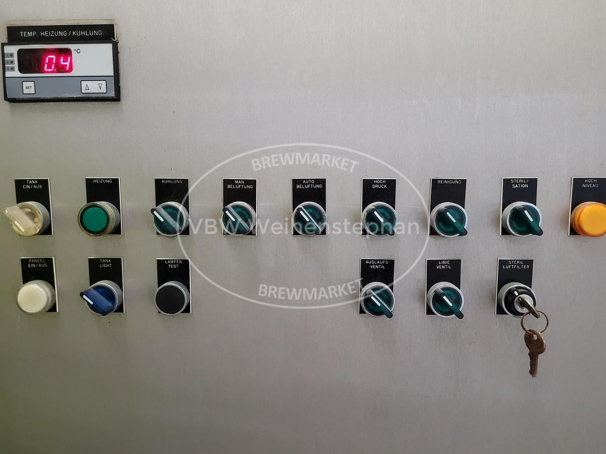 Used yeast tank