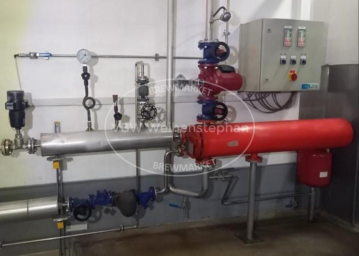 Used Beer preheater