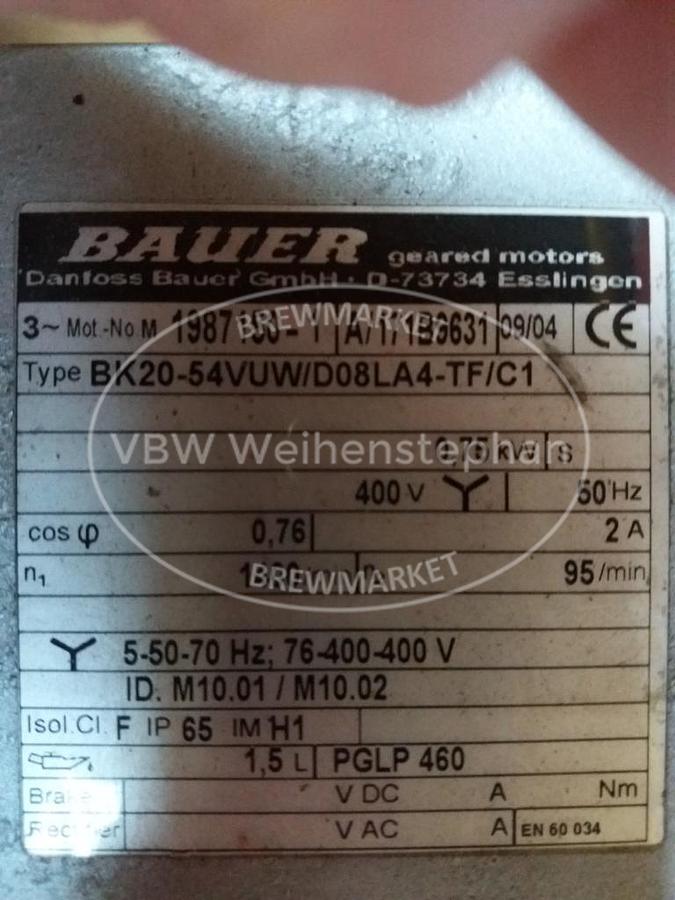 Used gear motor