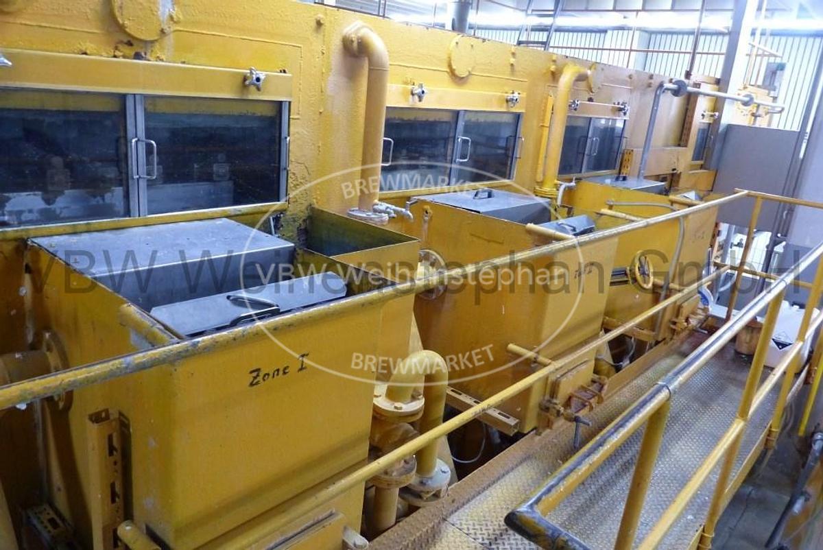 Used bottle washing machine