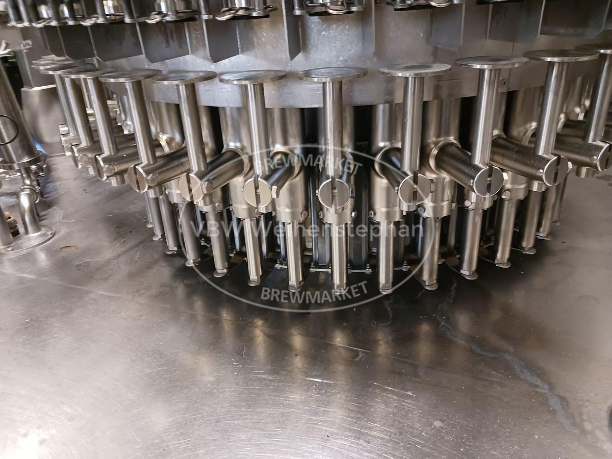 Used Glass bottle filler and capper
