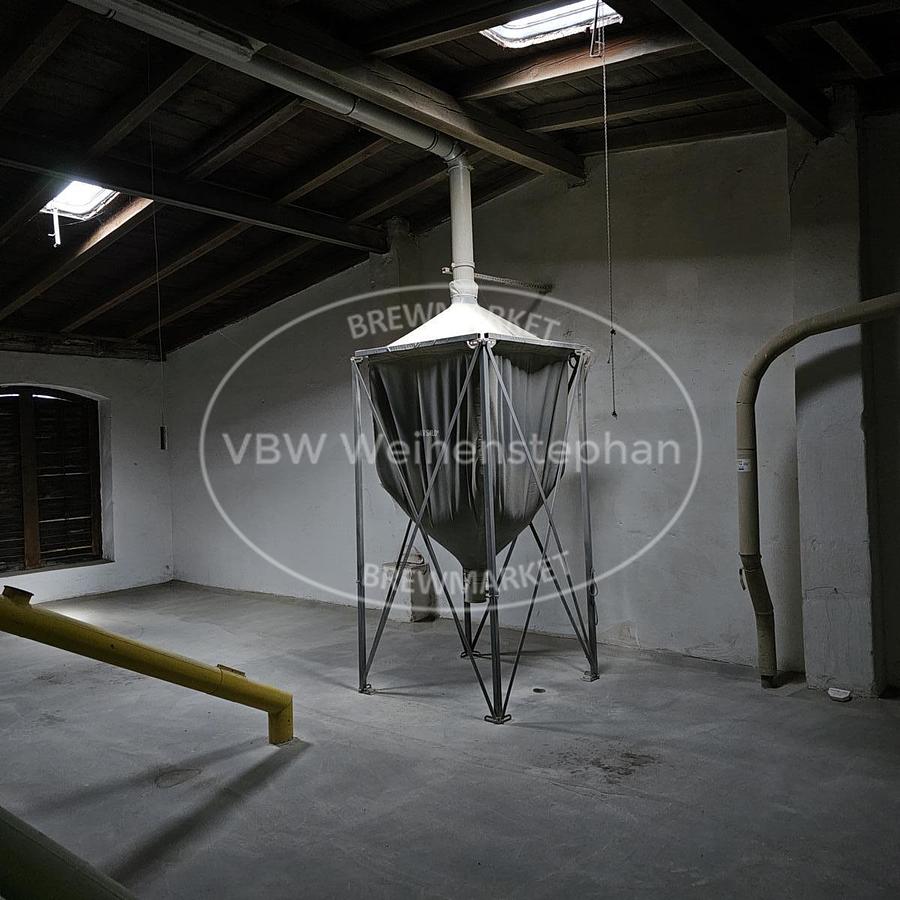Used Malt receiving, storage, and cleaning, as well as conveying