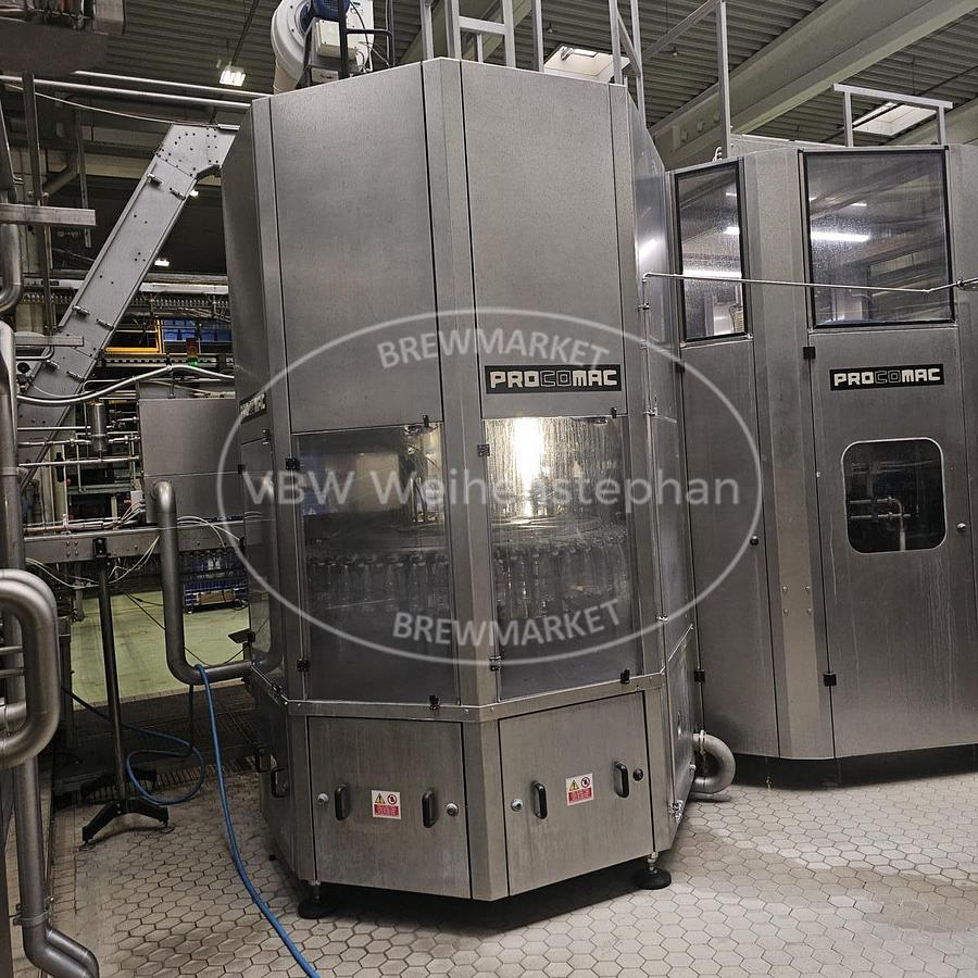 Used PET bottle filling line