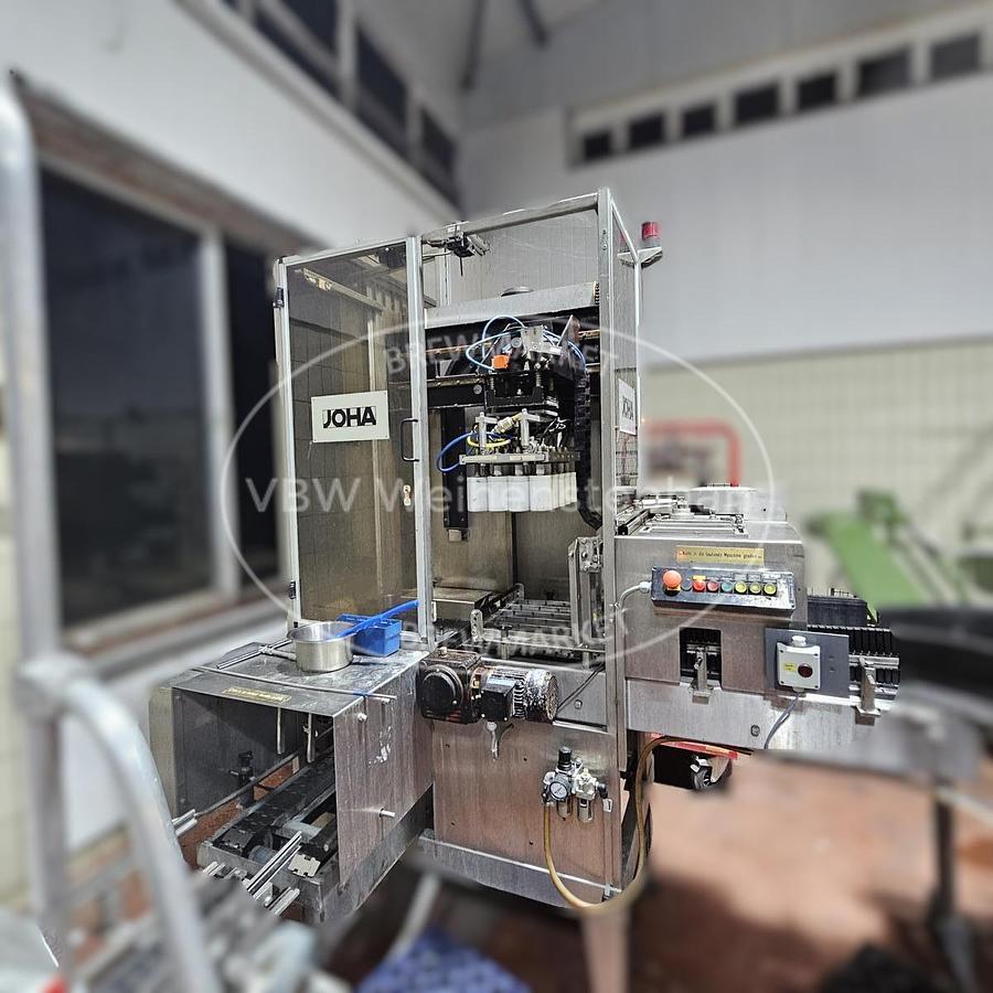 Used glass bottle filling line