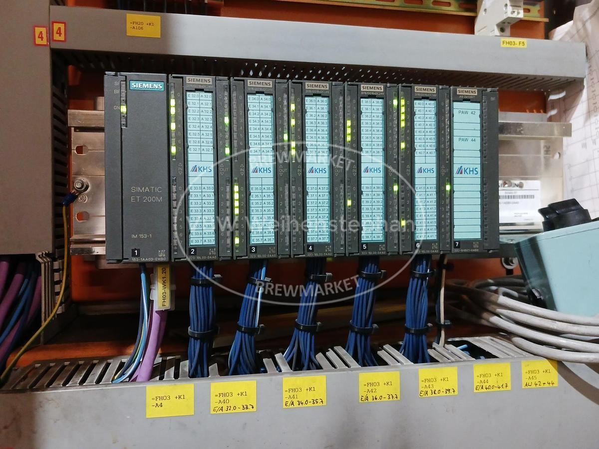 Used Glass bottle filler and capper