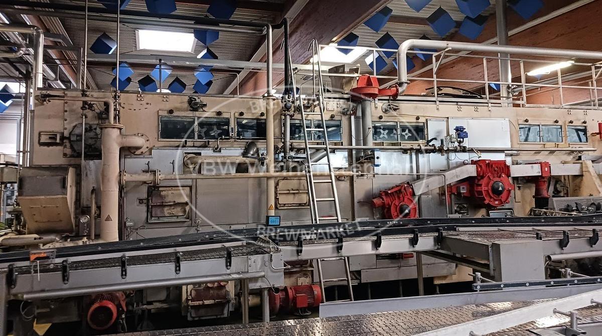 Gebraucht Einend-Flaschenreinigungsmaschine