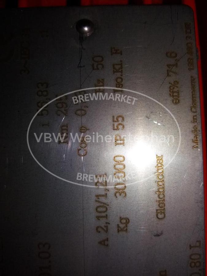 Used gear motor