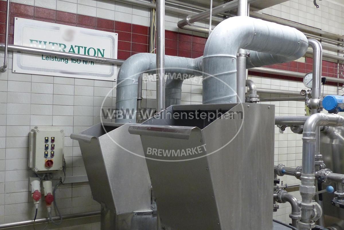 Used Kieselgur dosing system