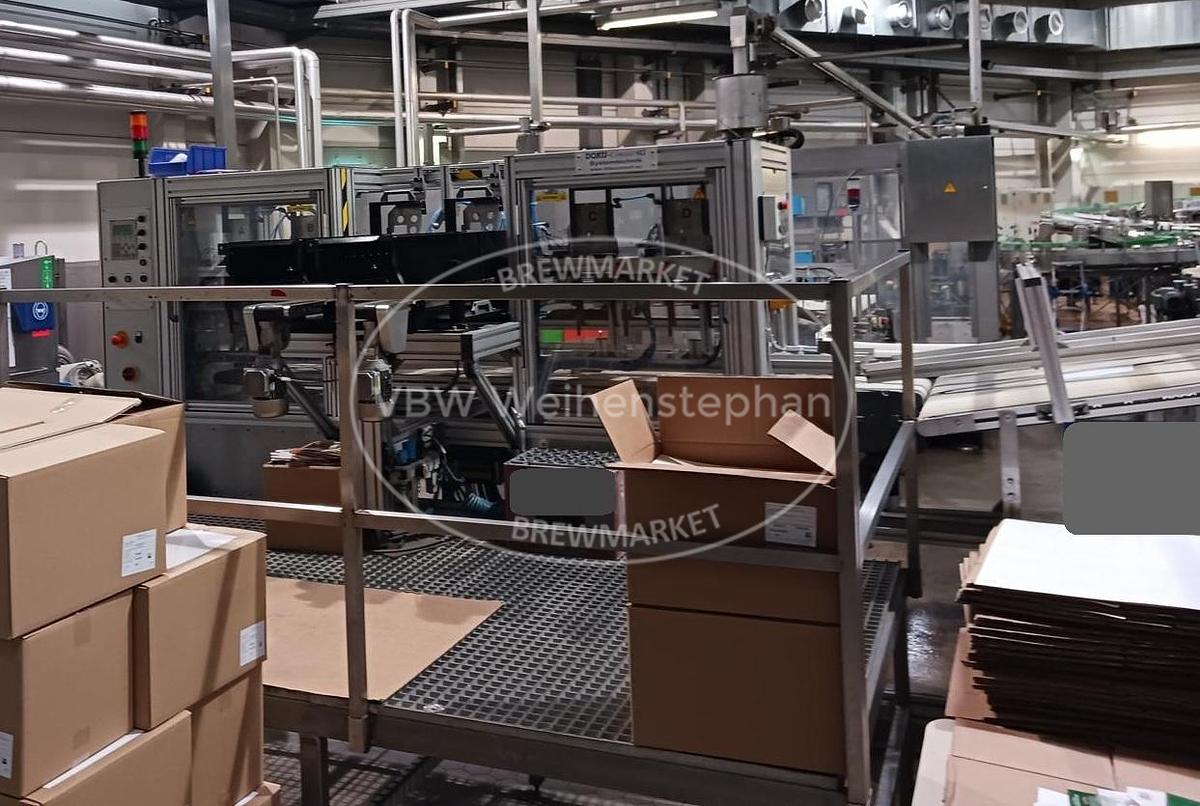 Used Bottle carrier unfolder