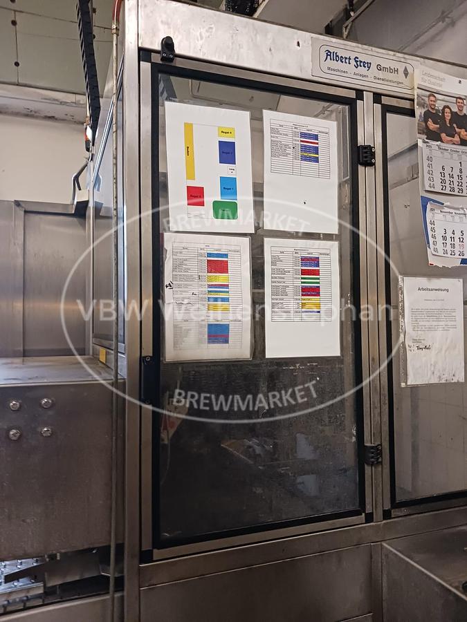 Used Glass bottle filling line
