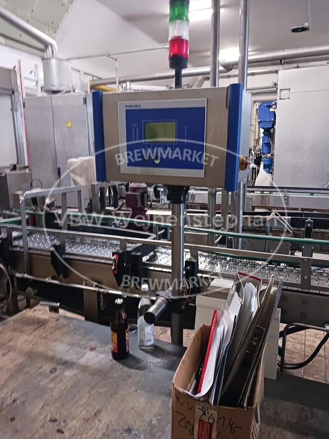 Used Glass bottle filling line