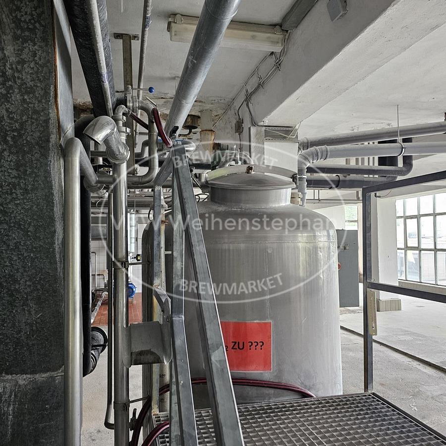 Used Agitated tank for homogenizing diatomaceous earth