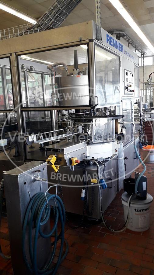 Used Bottle labelling machine