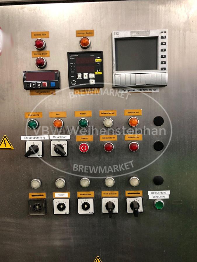 Used Flash pasteuriser