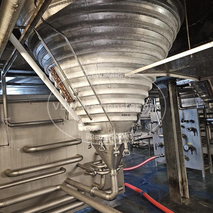 Used Cylindroconical fermentation and storage tanks (15 units)