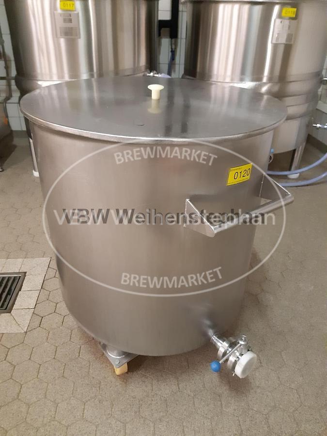 Used yeast tub