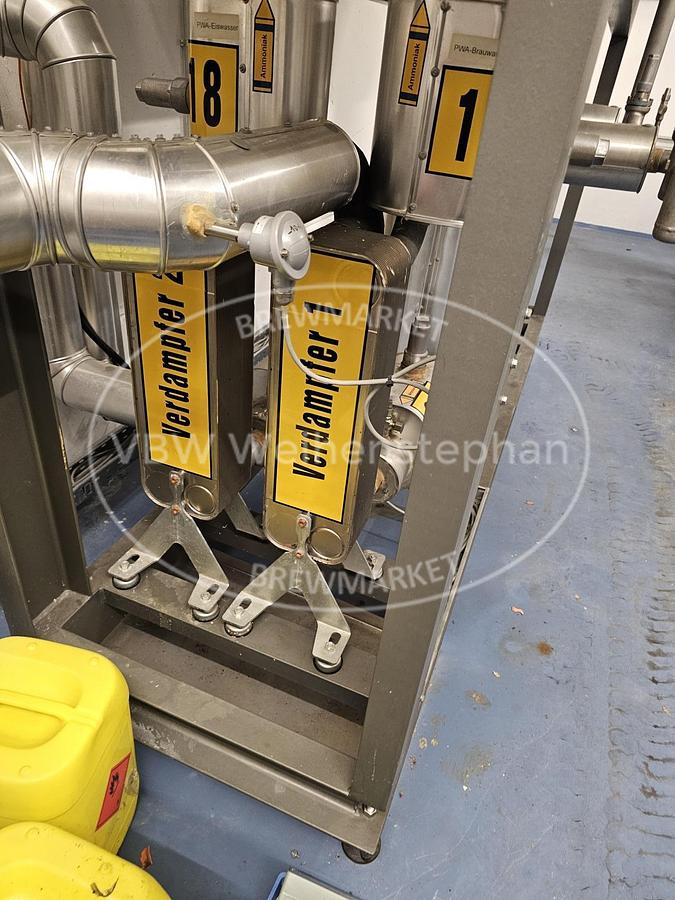 Used plate heat exchanger