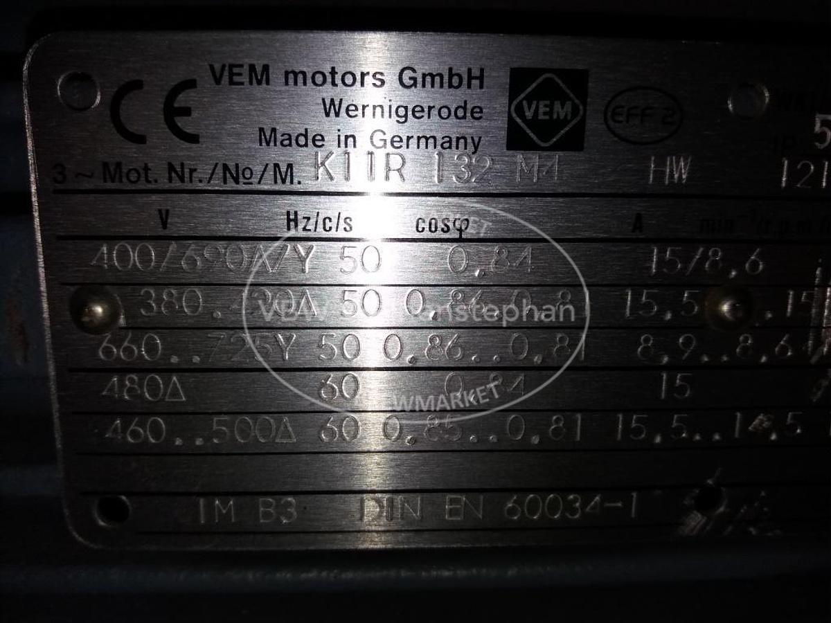Used 3 phase induction motor