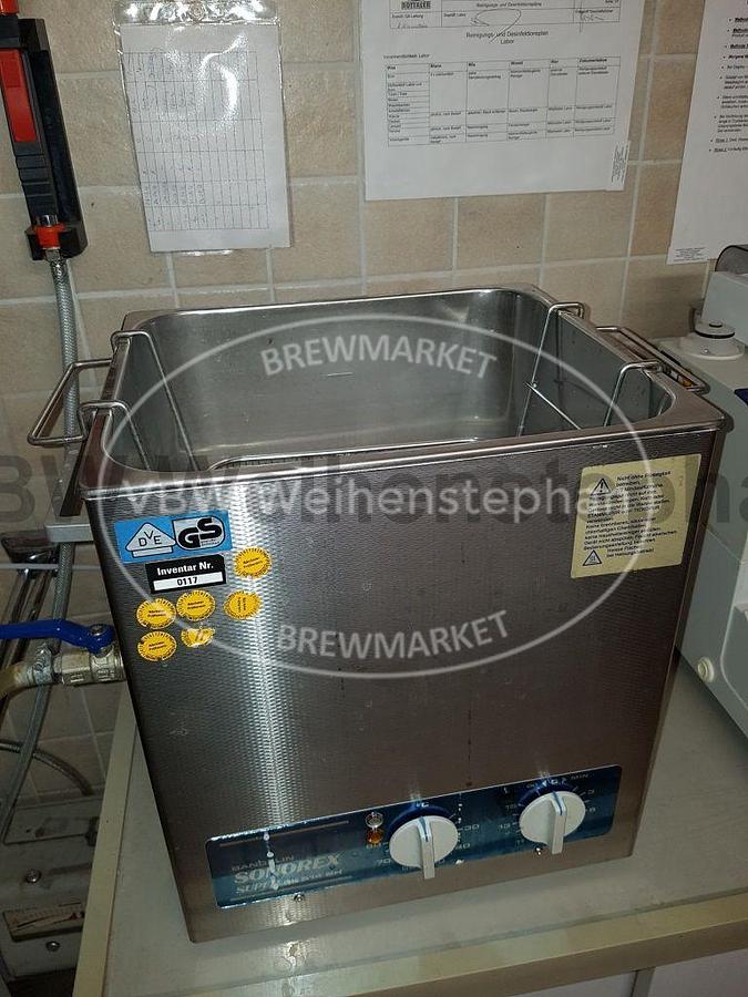 Used ultrasonic bath