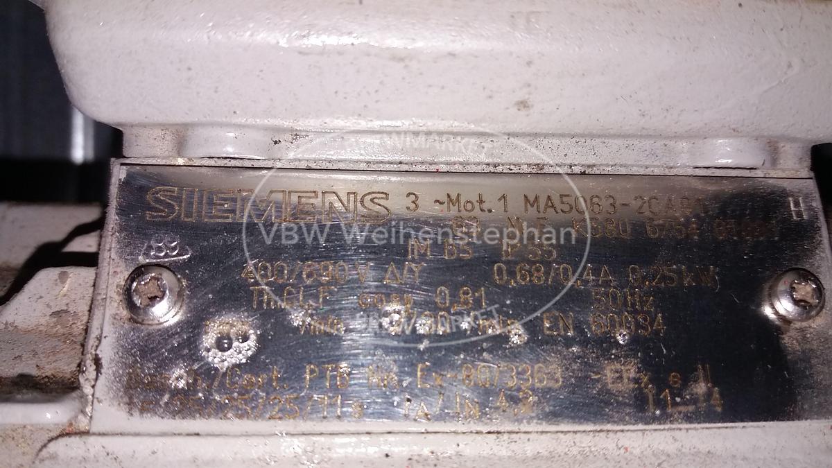 Used gear motor