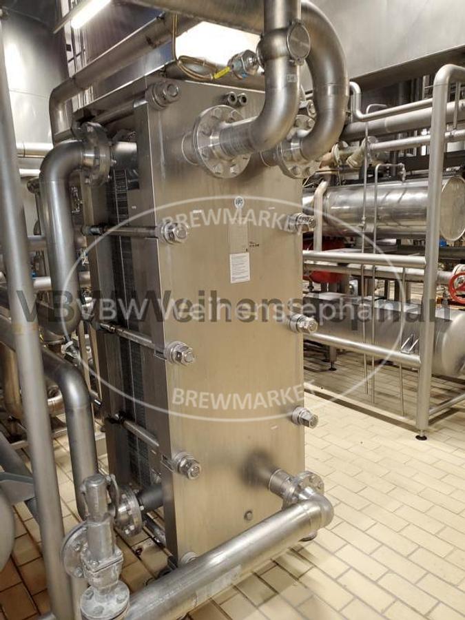 Used Plate heat exchanger (for flash pasteurizer)