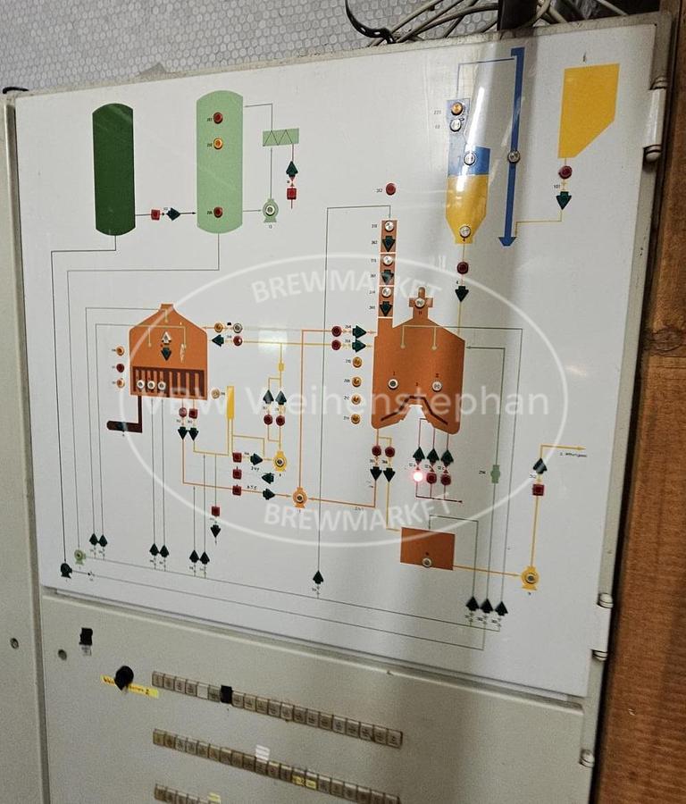 Used 2 vessel copper brewhouse