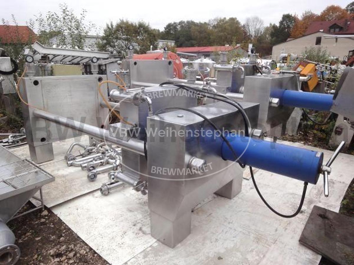 Used Kieselguhr filter