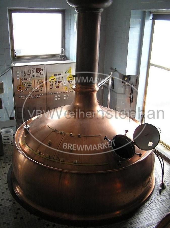 Used wort kettle