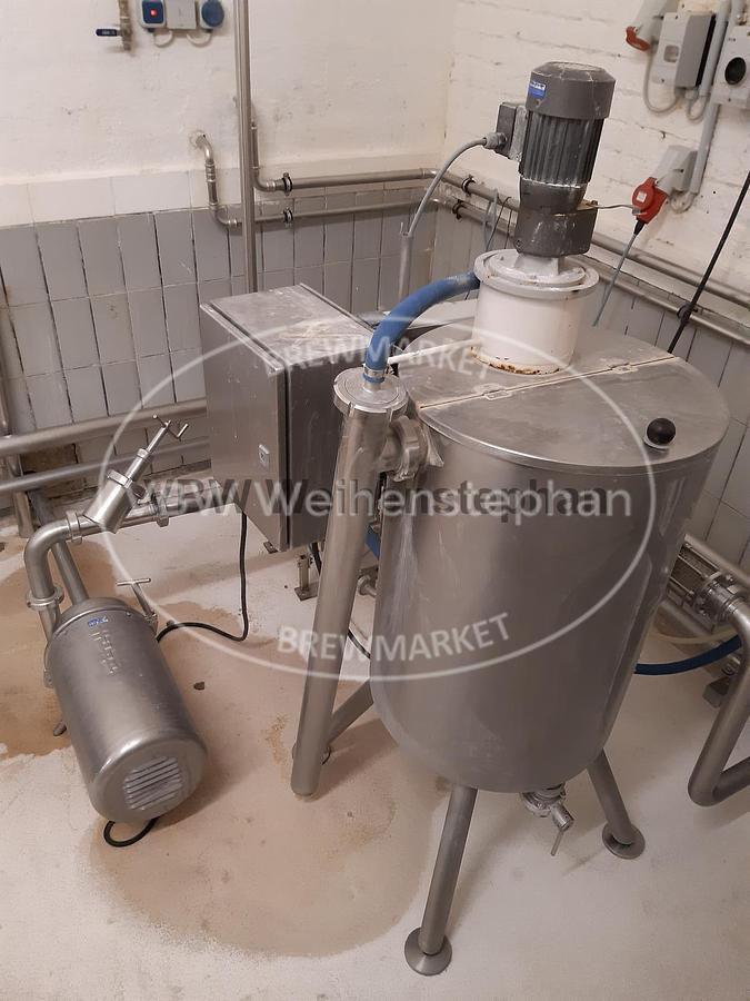 Used kieselguhr filtration plant