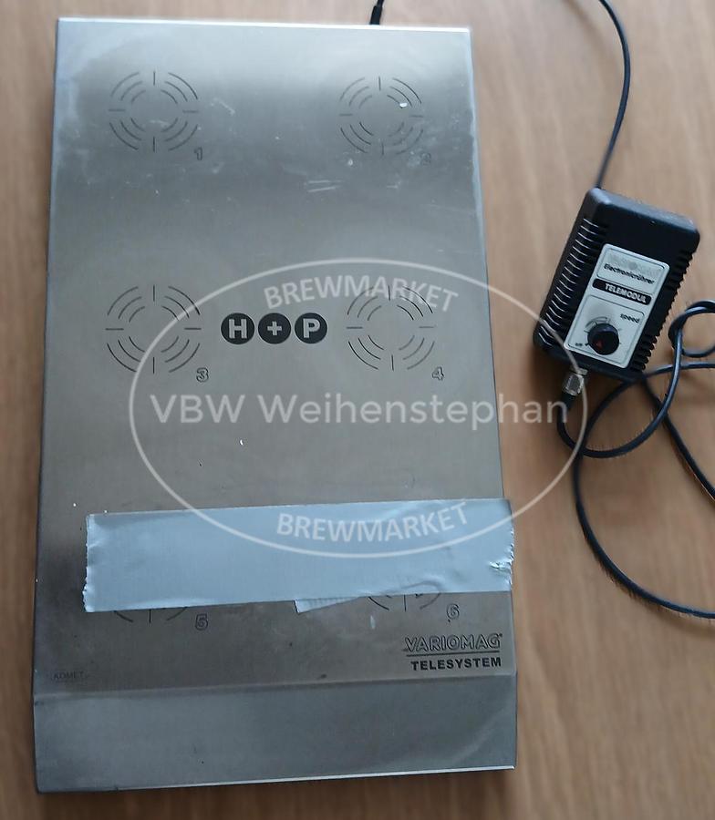 Used Magnetic stirrer with 6 fields