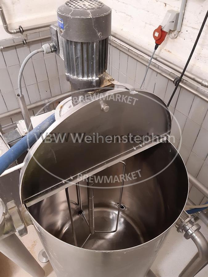 Used kieselguhr filtration plant