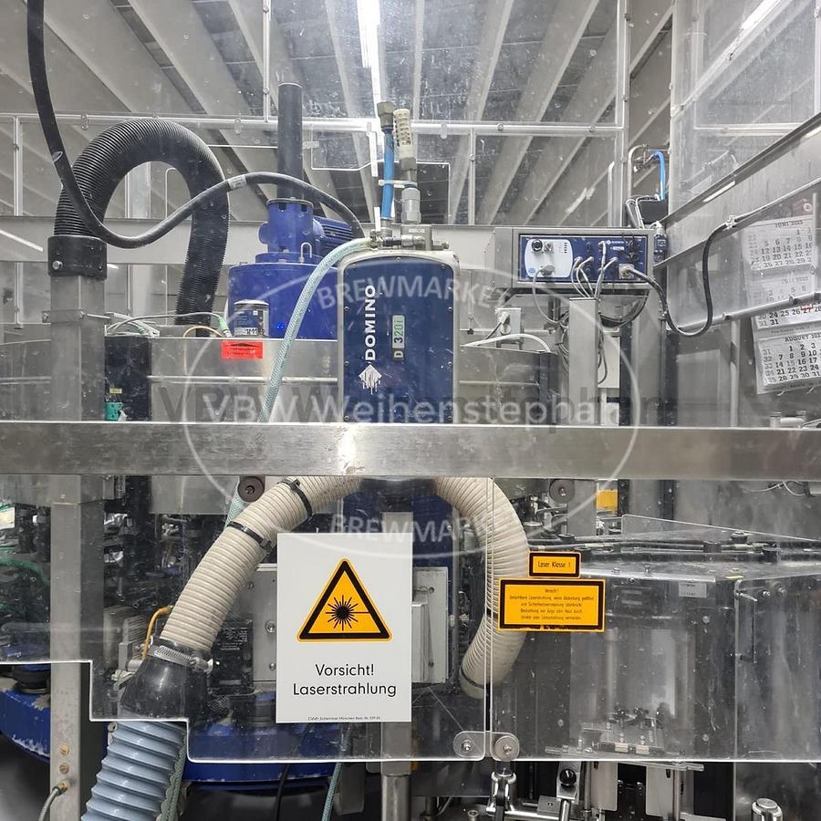 Used label coding printer