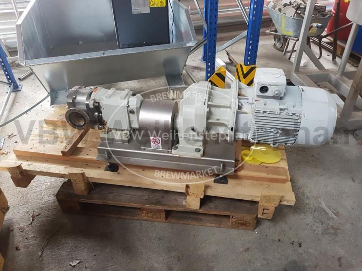 Gebraucht Drehkolbenpumpe als Pumpenaggregat