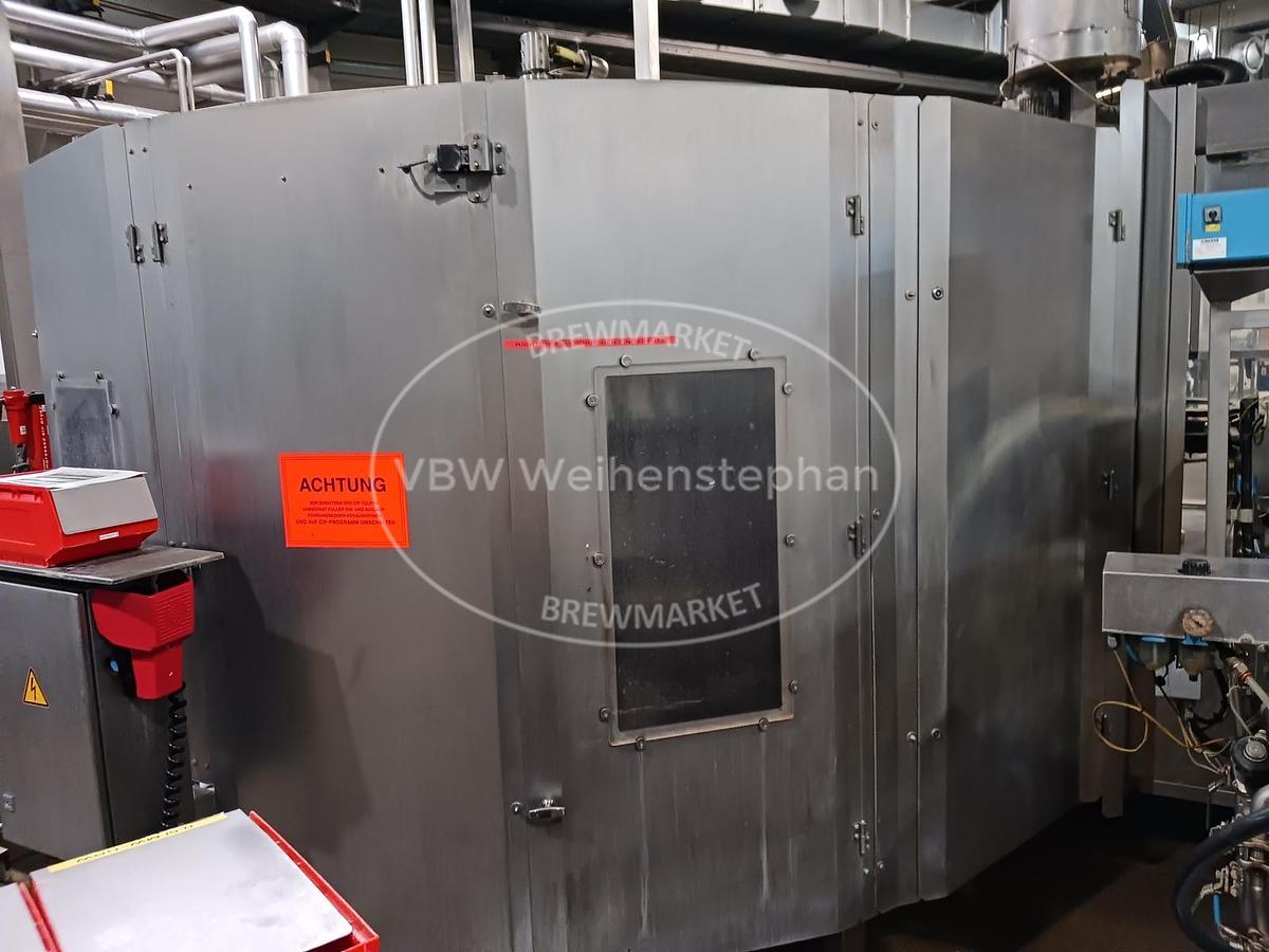 Used Glass bottle filler and capper