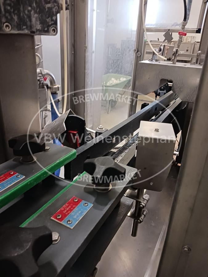 Used Glass bottle filler and capper