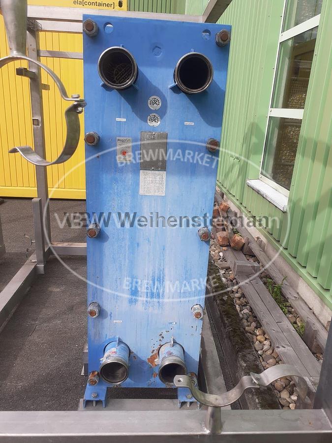 Gebraucht Plattenwärmetauscher 1-stufig