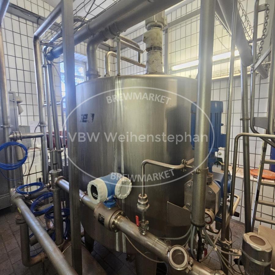 Used PVPP filtration plant