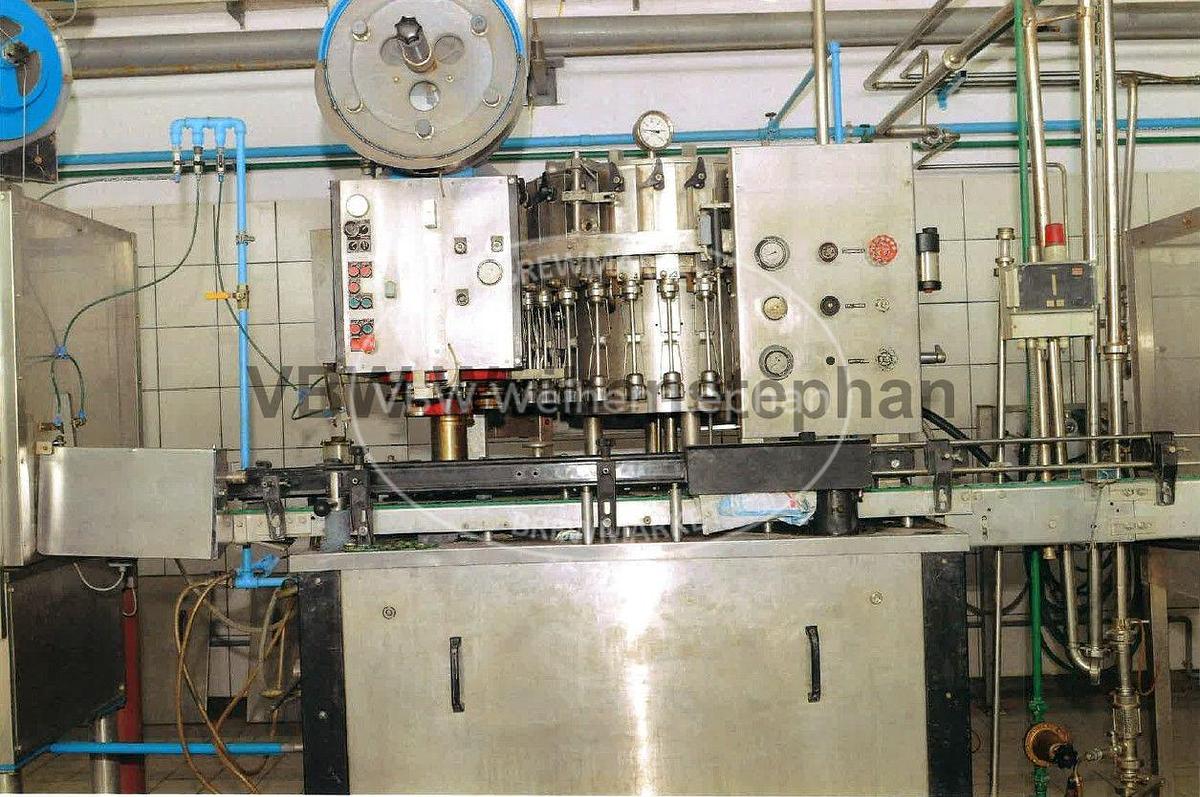 Used Glass bottle filling line