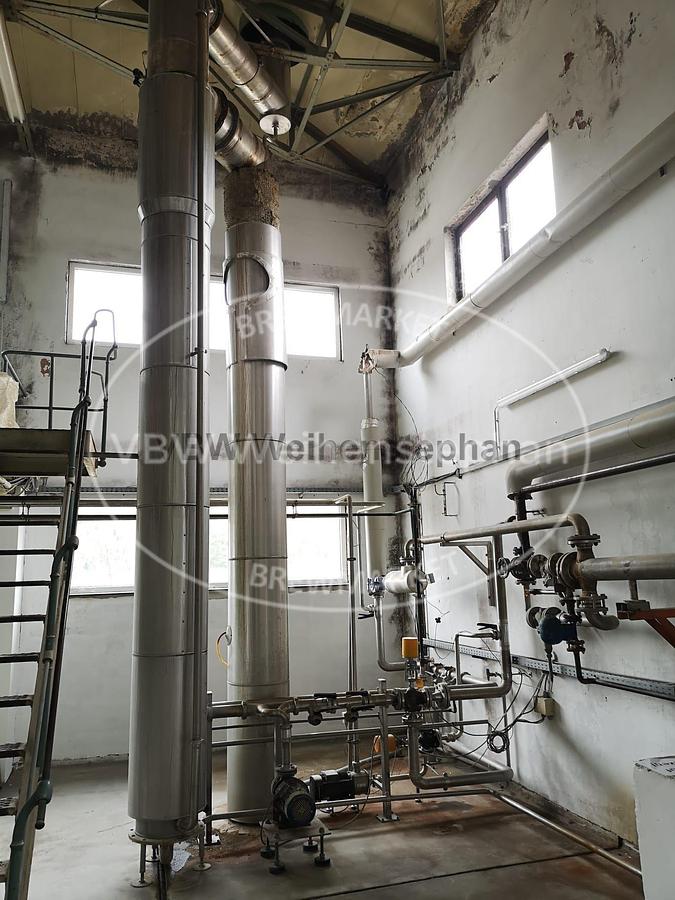Used vapour condenser