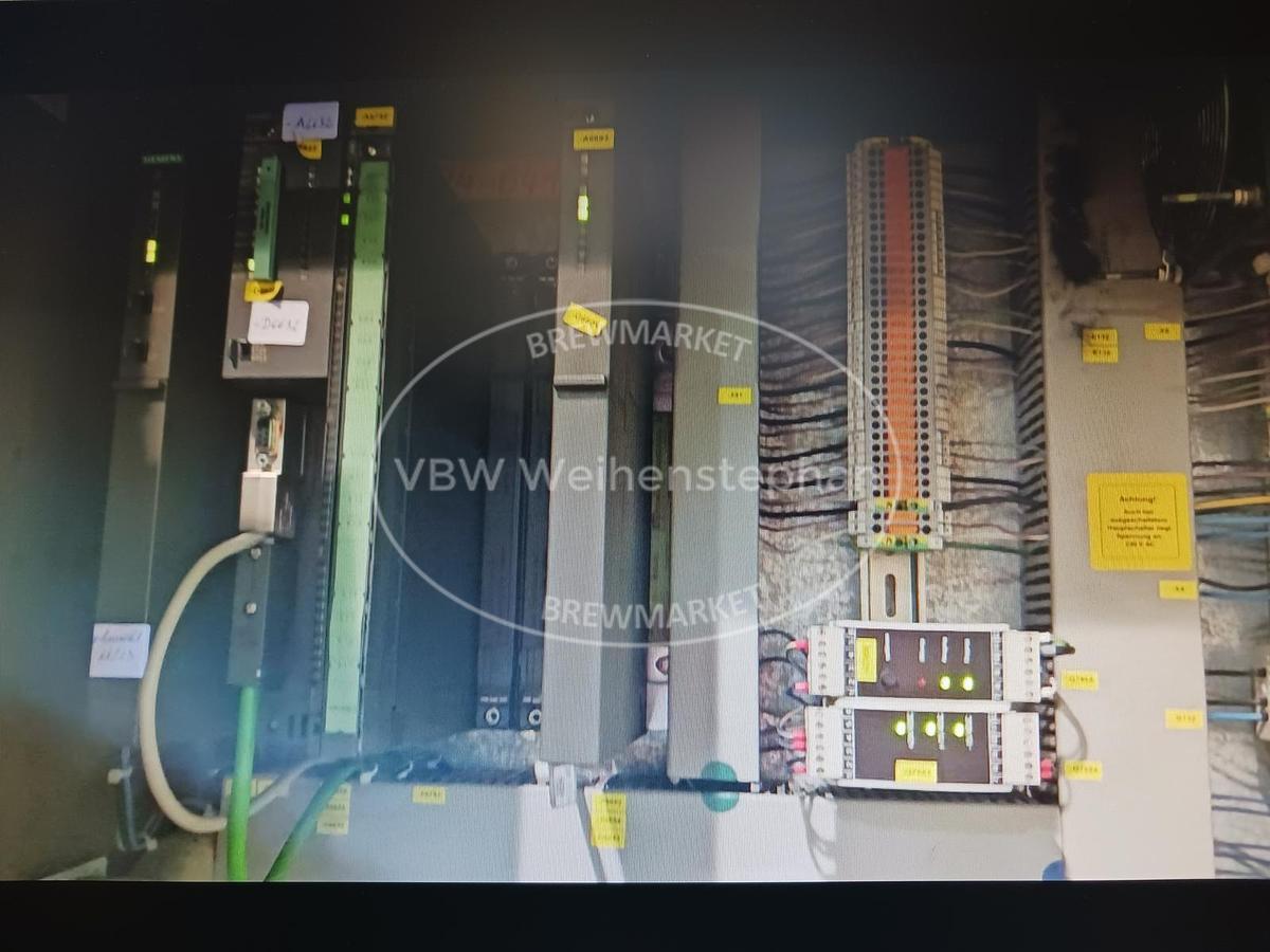 Used Glass bottle filler and capper