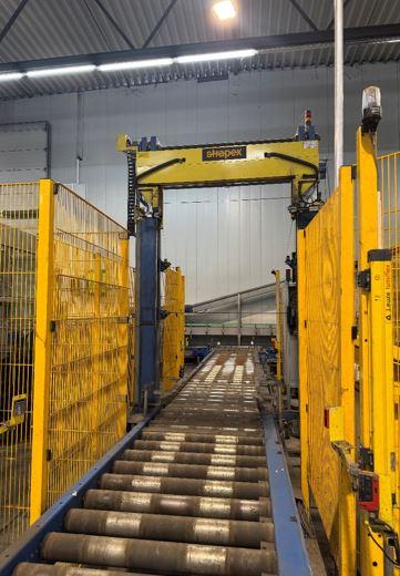Used Pallet securing