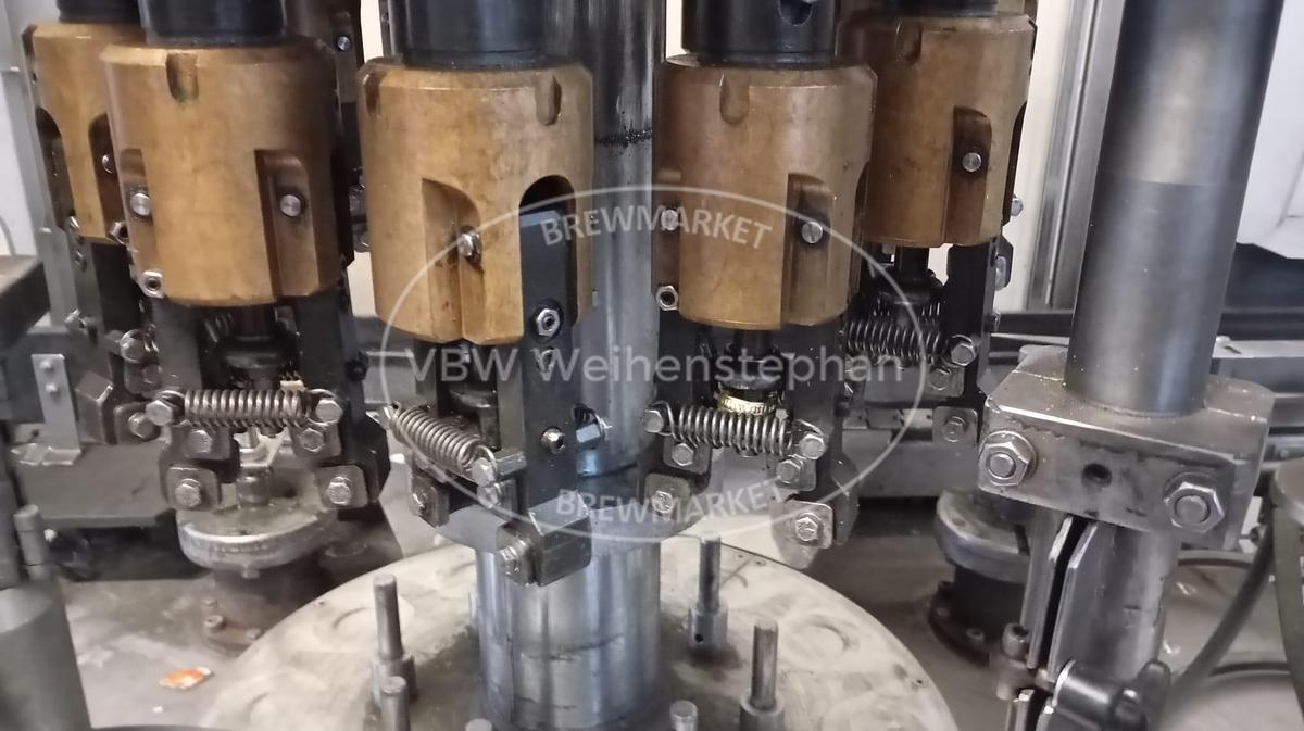 Used Glass bottle filling line