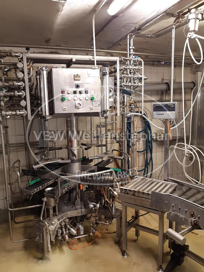 Used keg filling machine